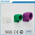 Rehome Plastic PPR Pipe and Fittings Green PPR Female Elbow for Water Supply